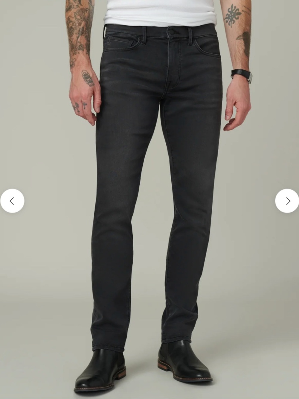 Men's Joe's Jeans Black Skinny Jeans
